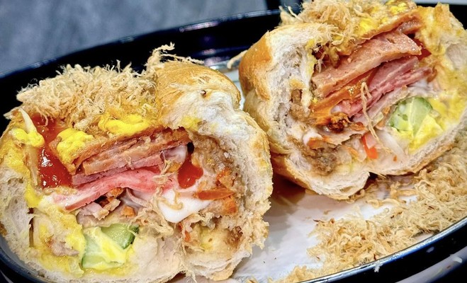BUFFET NEM NƯỚNG NHA TRANG 39K - BÁNH MÌ SÀI GÒN