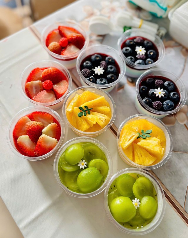 Sữa Chua Healthy, Panna Cotta & Tàu Hũ Singapore - Cyty's Dessert - Lê Hồng Phong