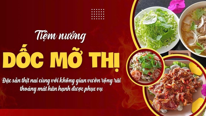 Tiệm Nướng Đặc Sản Thịt Nai Dốc Mỡ Thị - Hẻm 65B Hoàng Hoa Thám