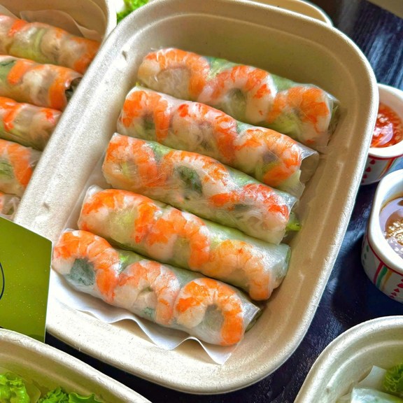 Gỏi Cuốn Đào Béo 2