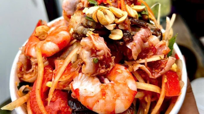 Gỏi Đu Đủ Đâm Bá Niên