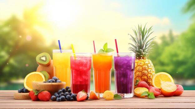 Sinh Tố Thiên Nhiên - Fruit Juice & Tea Healthy