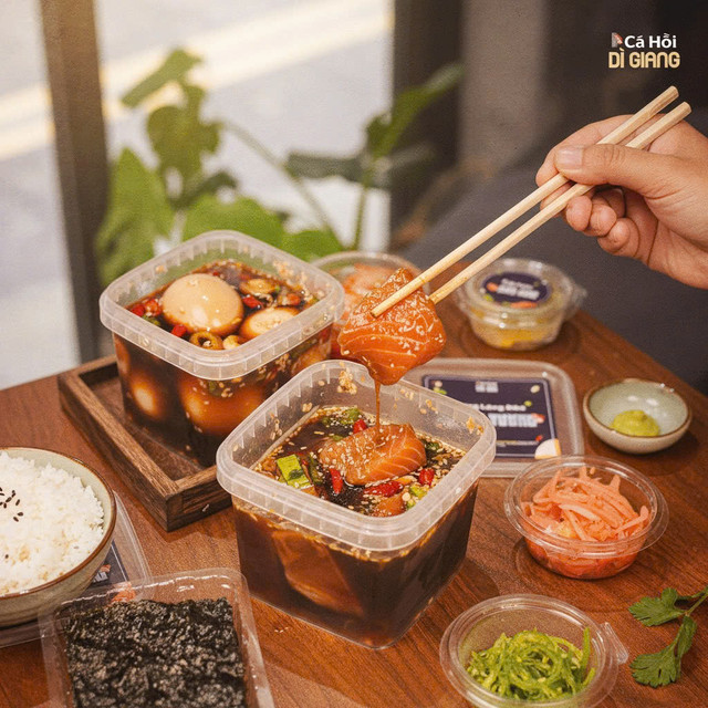 Cá Hồi Dì Giang - Cá Hồi Ngâm Tương - Tô Hiến Thành