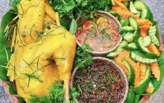 Gà Hấp Hành Lá - Anh Dũng