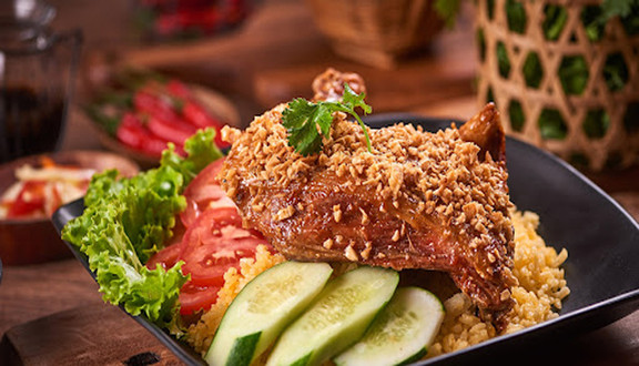 Cơm Gà Xối Mỡ An An