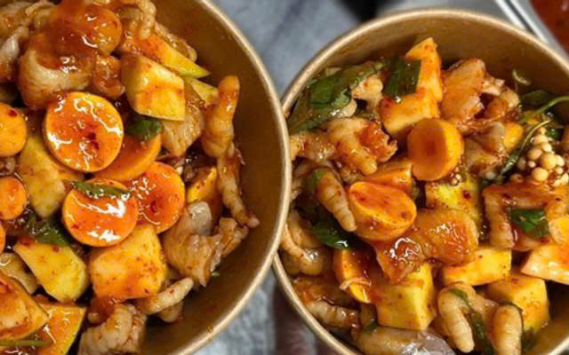 ĂN VẶT TRÌNH 24H - Tré Trộn, Chân Gà & Mì Trộn