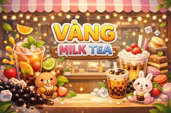 VÀNG MILK TEA - 180 Võ Thị Sáu