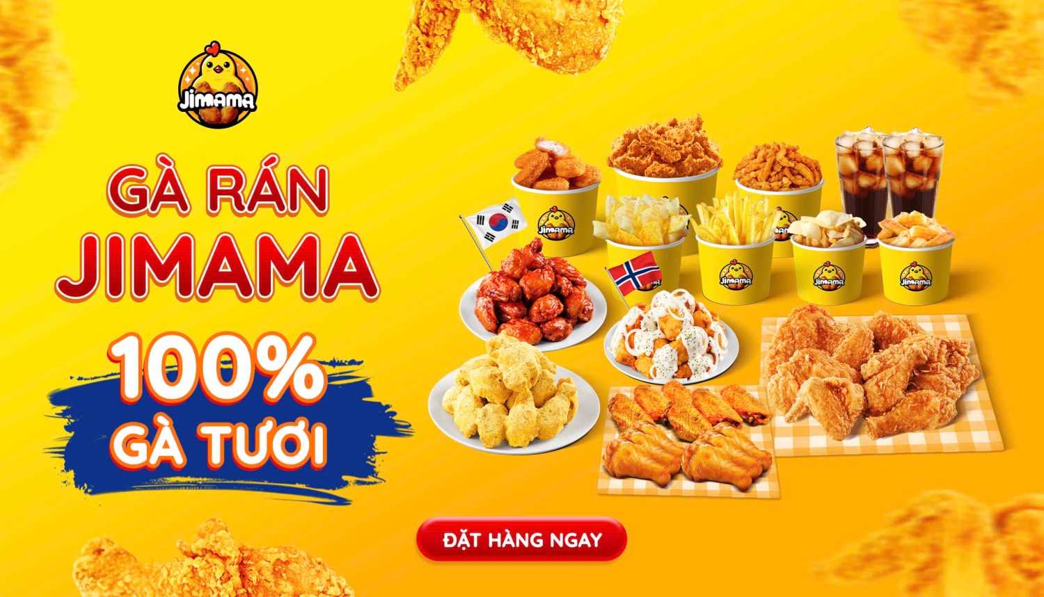 Gà Rán Jimama - Gà Rán, Mỳ Ý & Ăn Vặt - 1376 Lê Đức Thọ Gò Vấp ở Quận ...