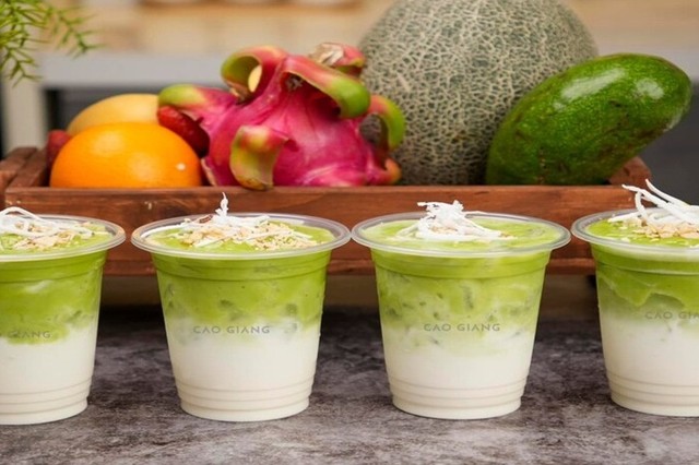 Bơ Già Dừa Non - Bé Bán Bơ