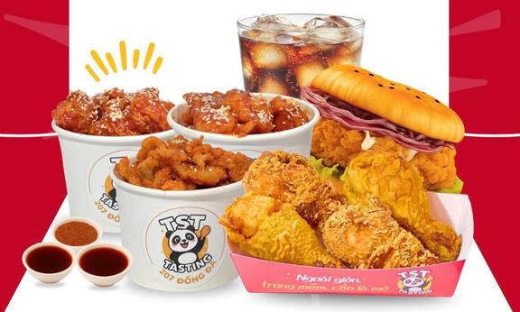 Gà Rán & Hamburger TASTING - 215 Nguyễn Hoàng