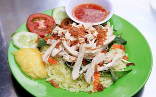 Cơm gà ngon ở NT