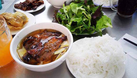 Bún Chả Cực Ngon - Nem Tôm Ăn Là Nhớ