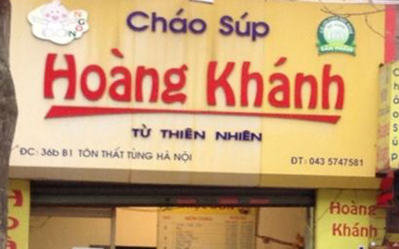 Cháo Súp Hoàng Khánh