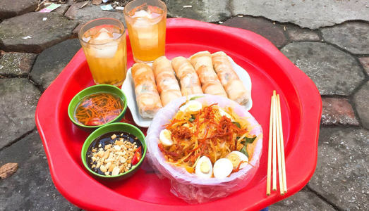 Bánh tráng trộn-nướng