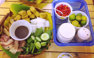 Bún đậu ngon ở BD
