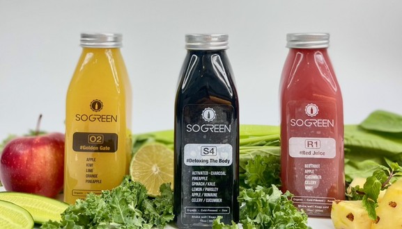 SOGREEN Cold Pressed Juice - Hàng Đào