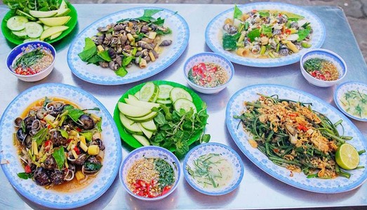 Ốc ngon khu vực trung tâm