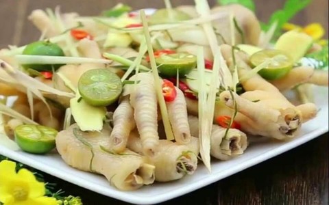 Chấm mút chùn chụt "CHÂN GÀ SẢ ỚT" ngon giòn sần sật ship tận nhà