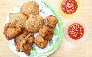 Bánh bao chiên, bánh gối chiên