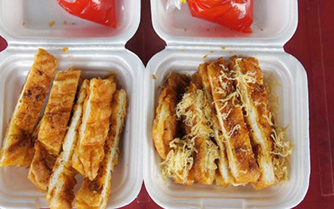 Bánh mì nướng muối ớt