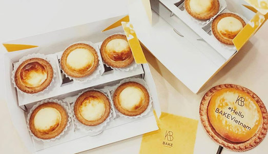 Cheese Tart & Bông Lan Đài Loan ngon ở Sài Gòn