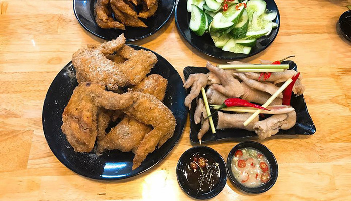 Pop Quán - Chân Gà & Cánh Gà Chiên Mắm - Thái Hà