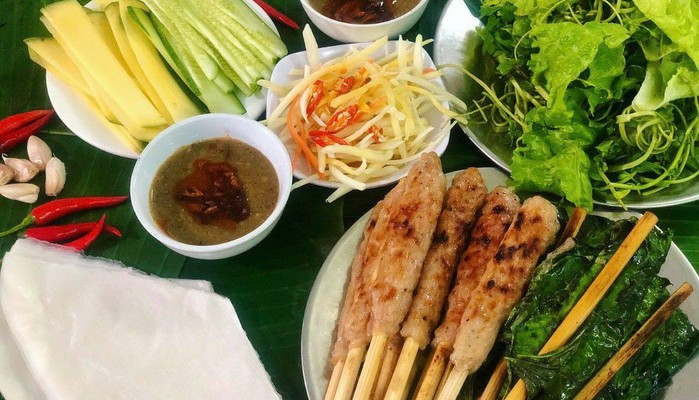 Tâm Chợ Hàn - Nem Lụi & Bò Lá Lốt - Phan Châu Trinh