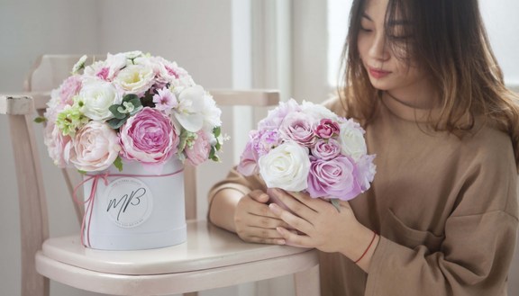 Hoa Của Mơ & Bơ - Hoa Lụa Cao Cấp