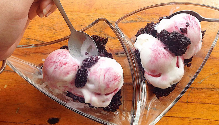 Nu Coffee - Kem Nếp Cẩm