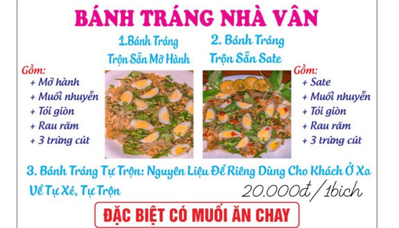 Bánh Tráng Nhà Vân