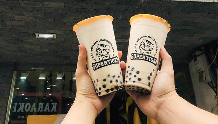 Super Tiger - Sữa Tươi Trân Châu Đường Đen - Hoàng Cầu