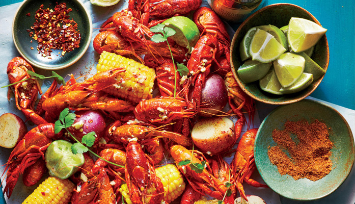 Tôm Hùm Baby & Crawfish Sốt Cajun - Tân Sơn Nhì