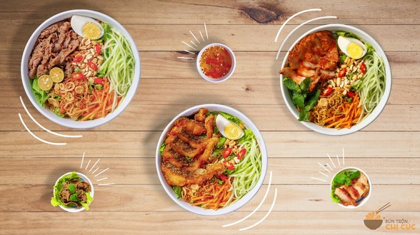 Chị Cúc - Bún Trộn Nam Bộ - Lâm Hạ