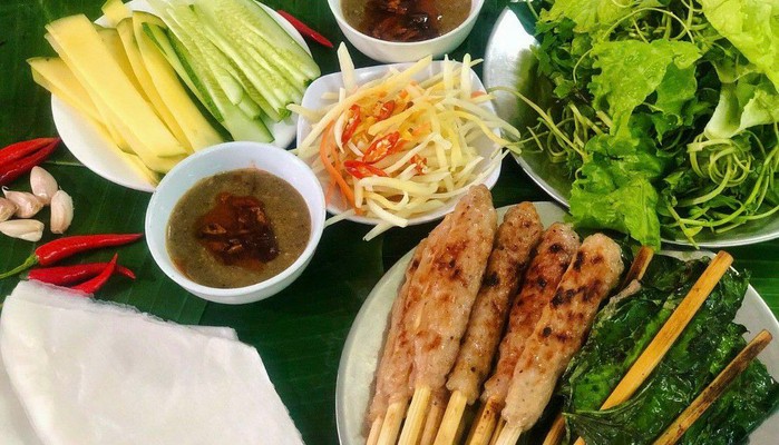 Tâm Chợ Hàn - Nem Lụi & Bò Lá Lốt - Đỗ Quang