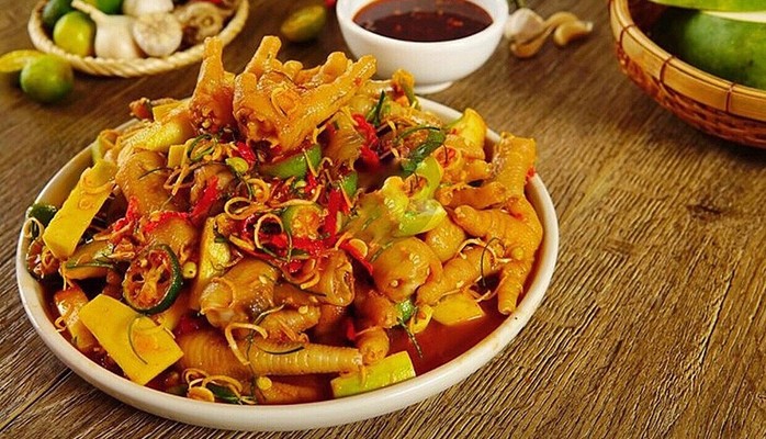 Bếp Cậu Bốn - Gỏi Đu Đủ Thái & Chân Gà Sốt Thái