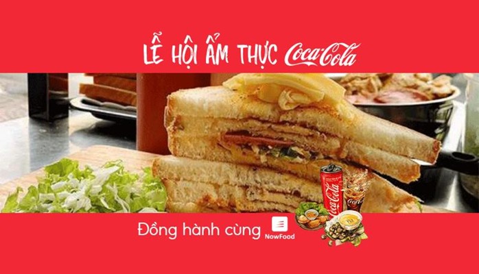 FoodFest - Bánh Mì Hàn Quốc - Morning Egg - Hoàng Diệu - NowFood x Coca