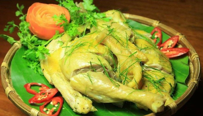 Gà Luộc, Gà Ủ Muối Hoa Tiêu & Dồi Sụn Nướng - Vĩnh Hưng