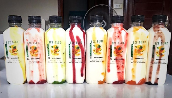 Bee Blue - Sữa Chua Trái Cây & Ăn Vặt - Shop Online
