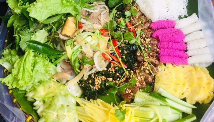 PA - Bún Bò Nướng Mắm Nêm