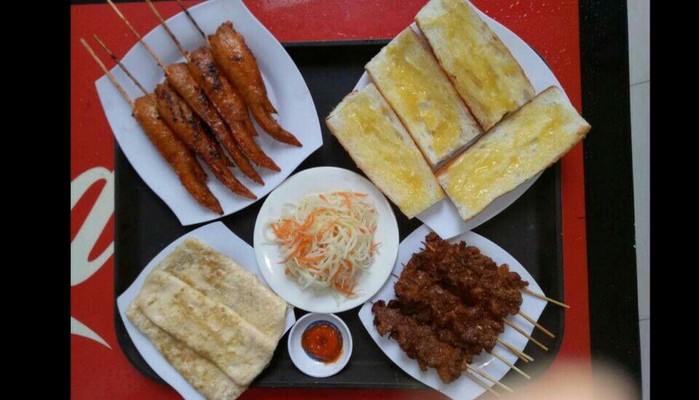 Boong Bô - Bò Nướng Bánh Mì Bơ Campuchia