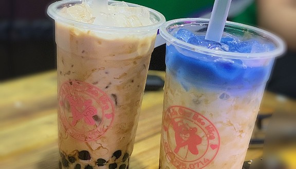 Trà Sữa Chú Báo Hồng