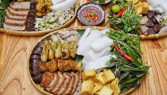 Bún Đậu Mắm Tôm Nấm Lùn