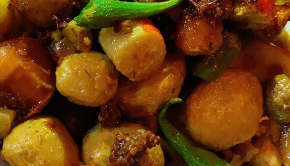 Cá Viên Chiên Mắm Tỏi