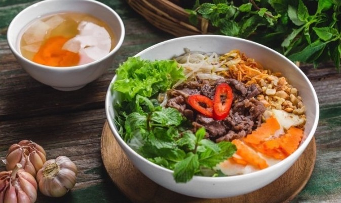 Quán Cường - Bún Trộn & Nem Nướng - Số 1A Ngách 25 Ngõ 215 Triều Khúc