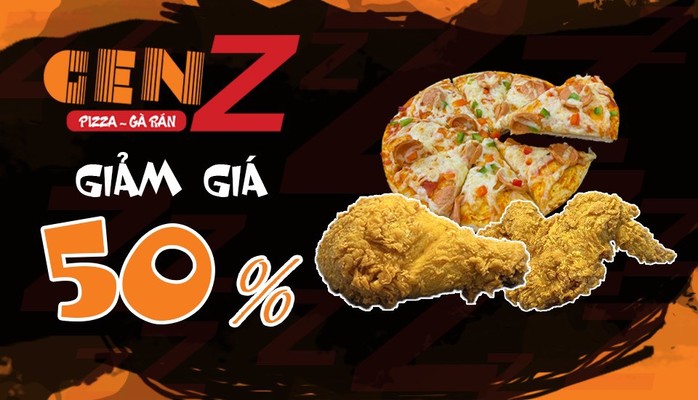 Pizza - Gà Rán GenZ - Huỳnh Ngọc Huệ