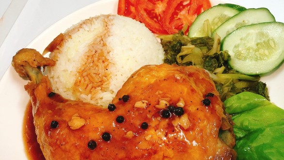 Min Food - Cơm Gà Sườn Siêu Sốt & Mì Tim Cật Chua Cay