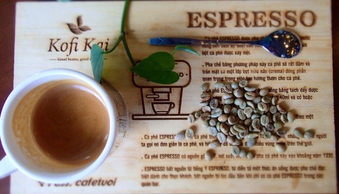 Cafe Kofi Kai - Cà Phê Pha Máy