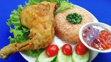 Cơm Gà Xối Mỡ Pon Pon