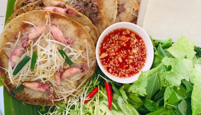 Bánh Xèo Tôm Nhảy Tám Vũ - Thới An