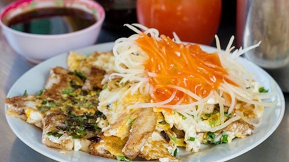 Bột Chiên, Nui Chiên 2 Trứng Chú Hoà